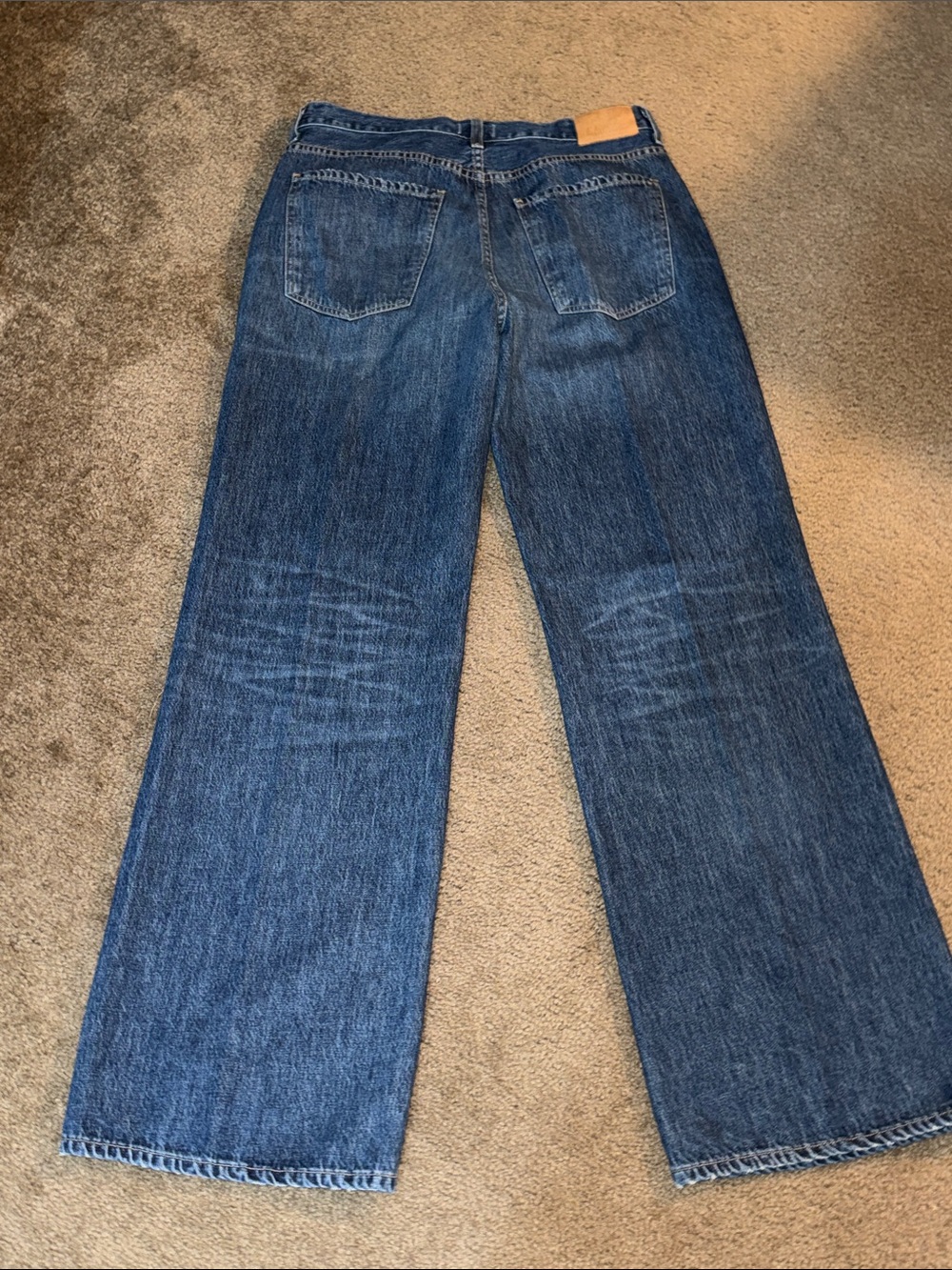 Citizens of Humanity Premium Vintage ANNiNA Dark Blue Button-Fly Jeans - Picture 8 of 13
